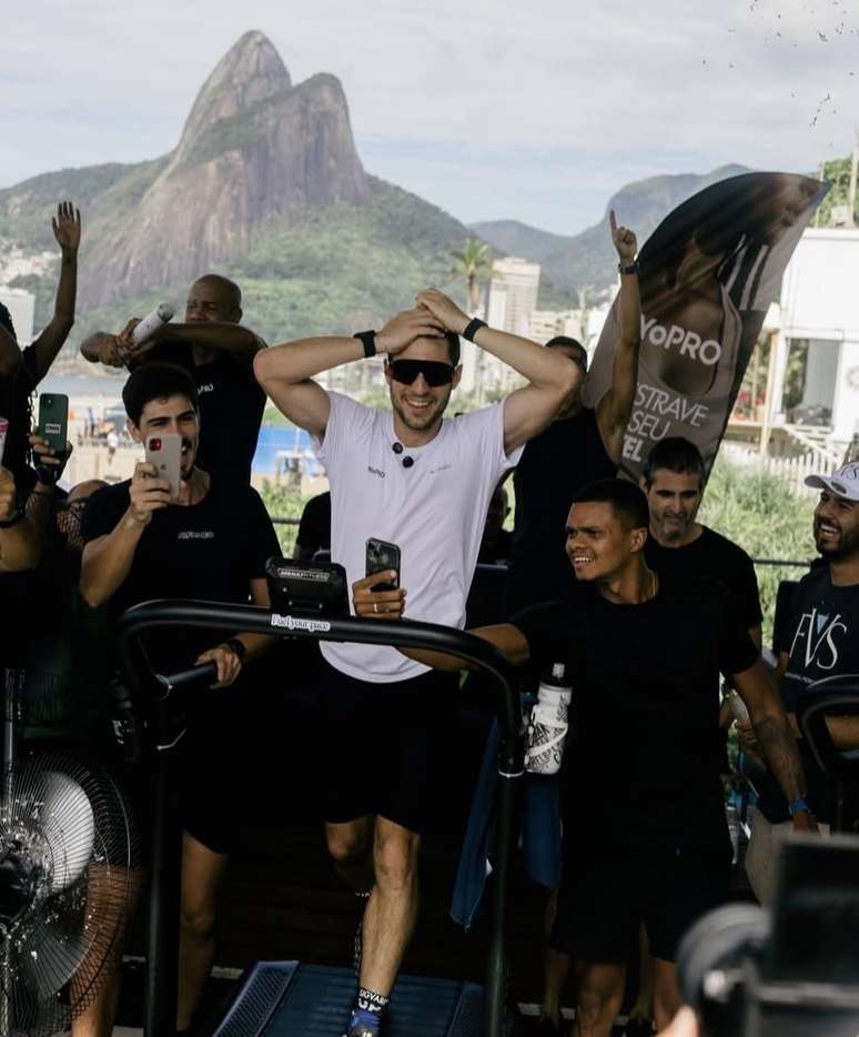 Pepe durante a prova &ndash;