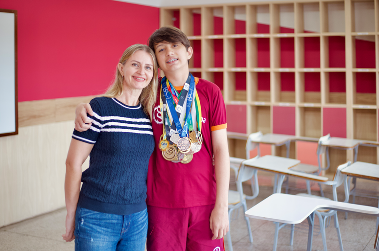 Bernardo fez o vestibular apenas para testar os seus conhecimentos e conhecer o processo seletivo