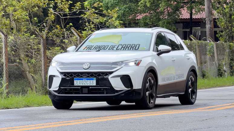 Novo Volkswagen T-Roc em testes no Brasil