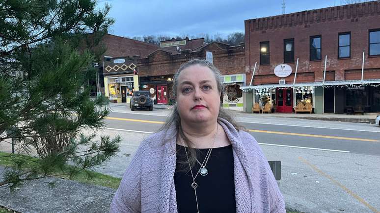 Nan Coons pertence a um grupo informal de moradores de Gainesboro que est&atilde;o alarmados com seus novos vizinhos nacionalistas crist&atilde;os