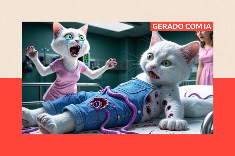 Th&eacute;odore considerou perturbadores alguns dos desenhos animados gerados por IA que encontrou no YouTube. A plataforma afirmou ter removido os v&iacute;deos denunciados por violarem suas diretrizes da comunidade