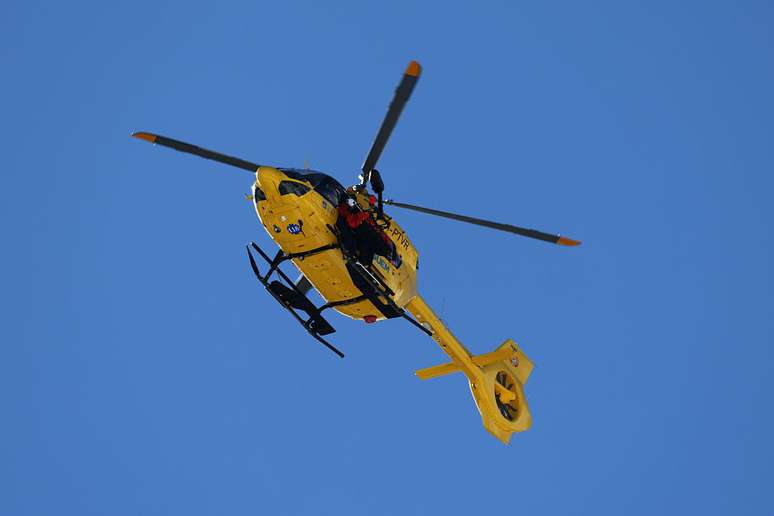 Atleta precisou ser resgatada de helic&oacute;ptero 