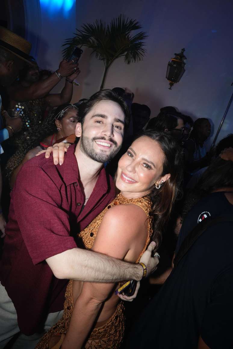 Paolla Oliveira e o publicit&aacute;ria Ruan Oliveira 