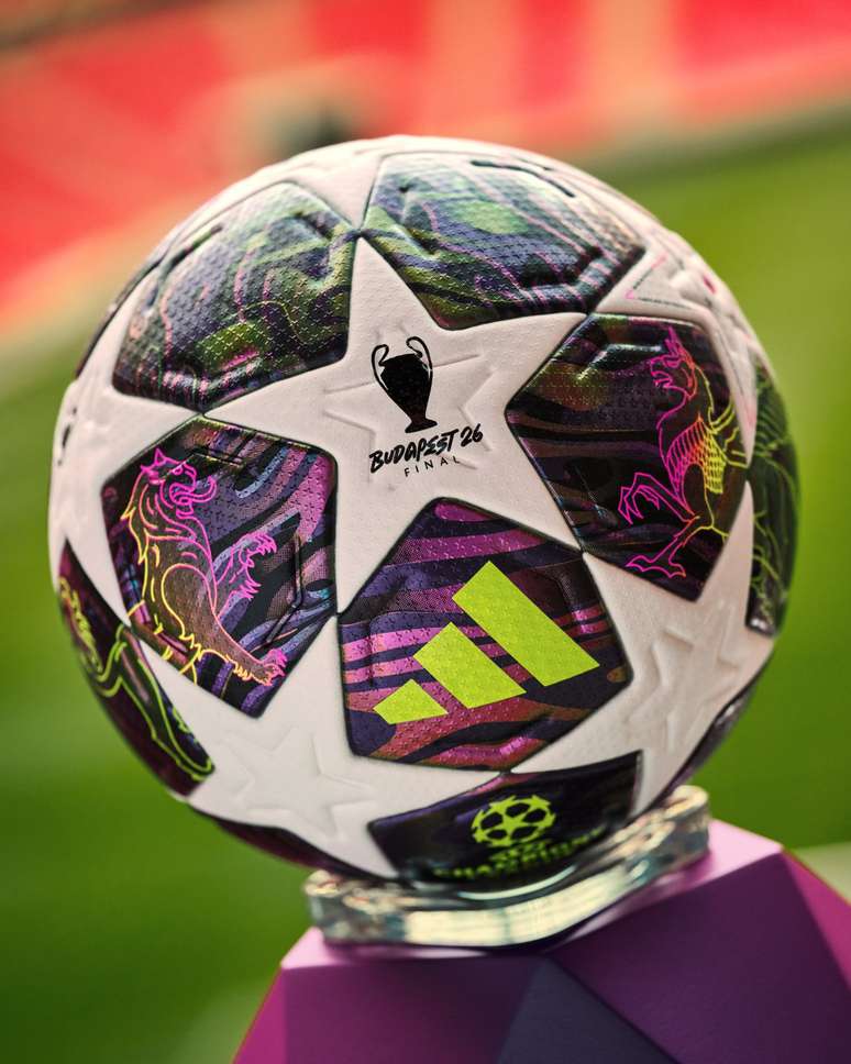 A nova bola da final da Champions League &ndash;