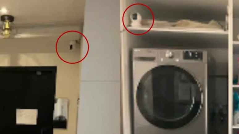 A empresa afirma que as c&acirc;meras de seguran&ccedil;a foram instaladas ap&oacute;s incidentes de seguran&ccedil;a ocorridos no passado, para 'proteger a seguran&ccedil;a das trainees'