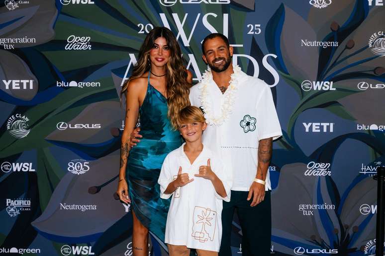 Alejo e fam&iacute;lia no WSL Awards 2025 &ndash;