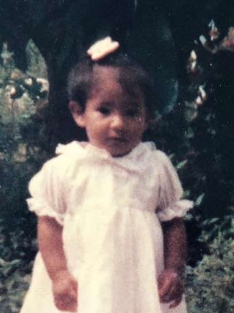 Marciele, do BBB 26, na inf&acirc;ncia &mdash;