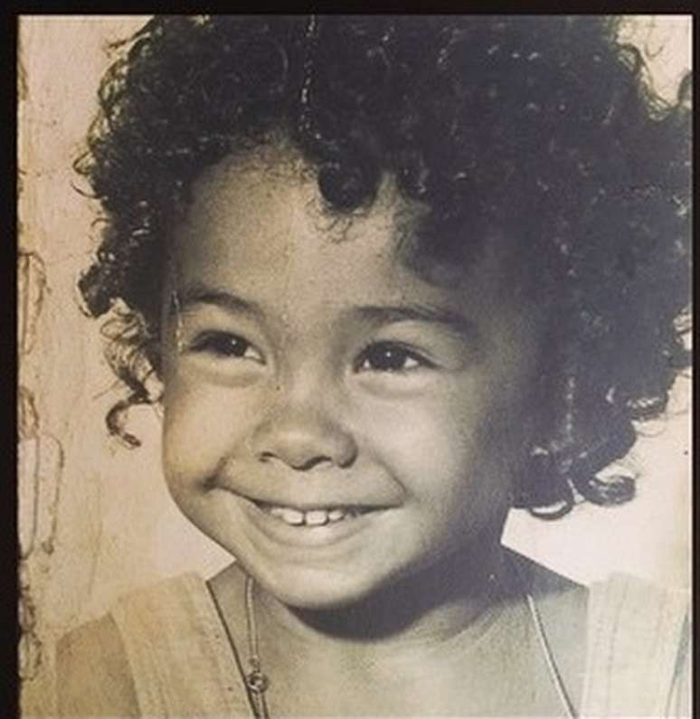 Solange Couto, do BBB 26, na inf&acirc;ncia &mdash;