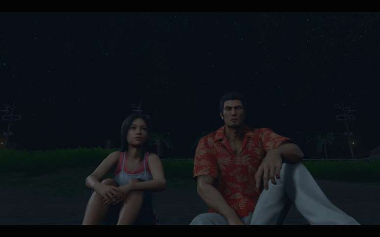 A rela&ccedil;&atilde;o de pai e filha entre Kiryu e Haruka &eacute; um dos pontos que mais se fortalece ao longo da hist&oacute;ria