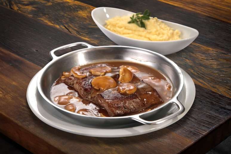 M&uacute;sculo ao molho madeira 