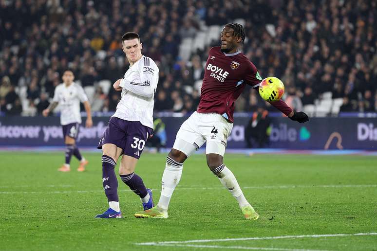 Sesko empatando o jogo 