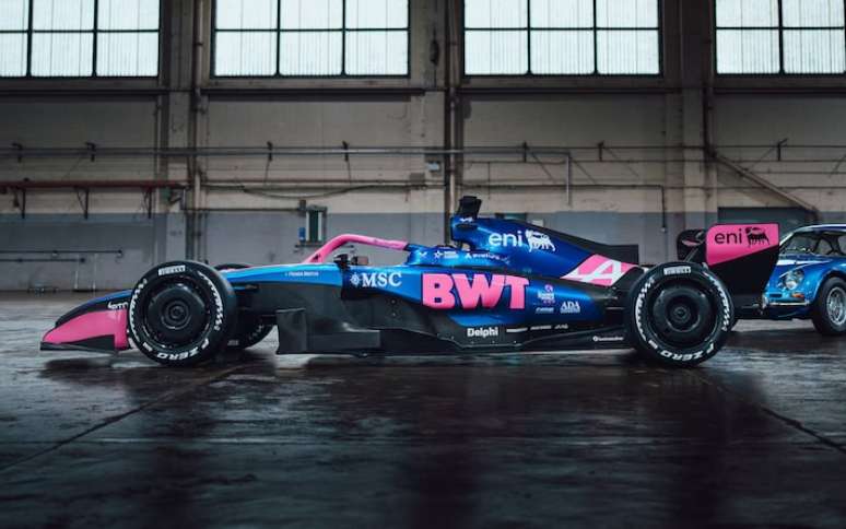 Alpine e seu novo carro para a temporada de 2026 da F&oacute;rmula 1
