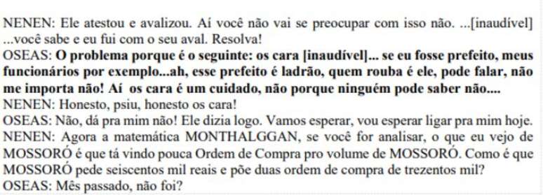 Investigadores apontam que a declara&ccedil;&atilde;o do empres&aacute;rio comprova o 'tom cauteloso' adotado pelo prefeito ao receber as propinas