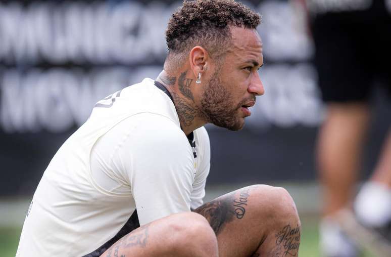 Neymar segue sendo aus&ecirc;ncia no Santos &ndash;