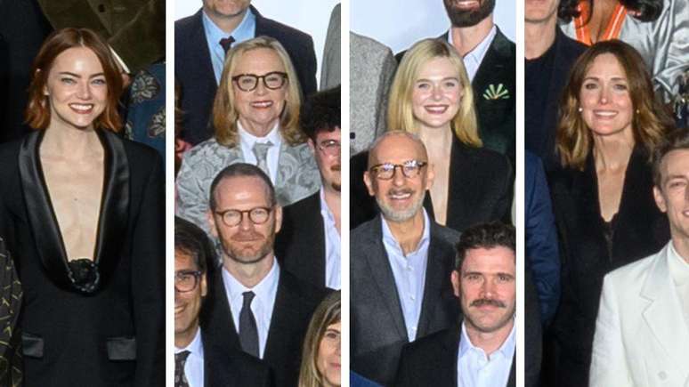 Emma Stone, Amy Madigan, Elle Fanning e Rose Byrne