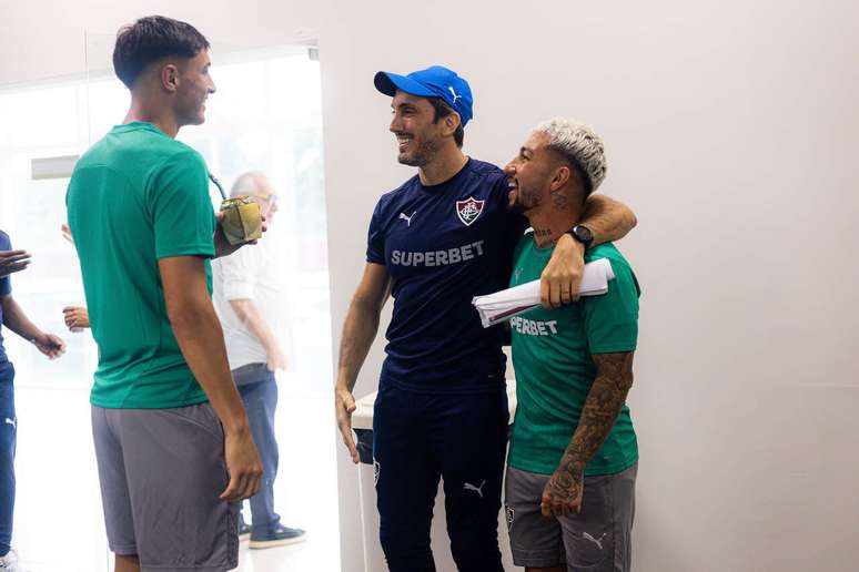 Lu&iacute;s Zubeld&iacute;a vive grande momento no comando do Fluminense &ndash; Fotos: Marina Garcia/Fluminense