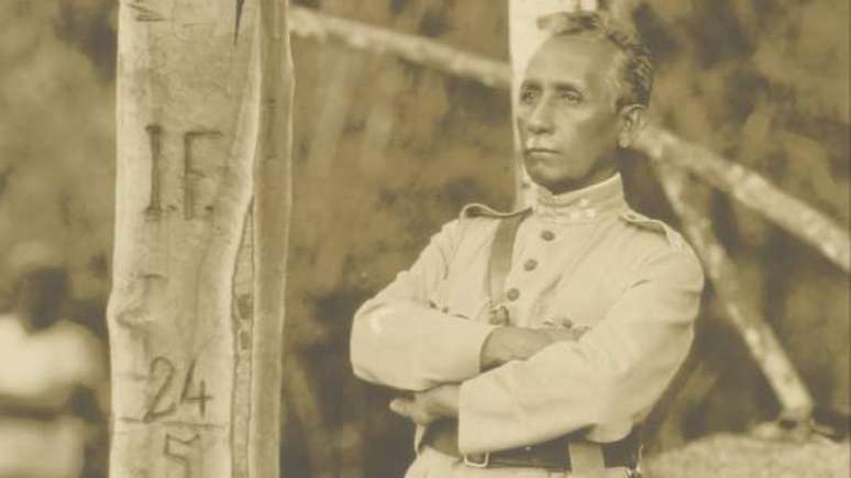 Descendente de ind&iacute;genas, Rondon estabalecia contato pac&iacute;fico com as tribos