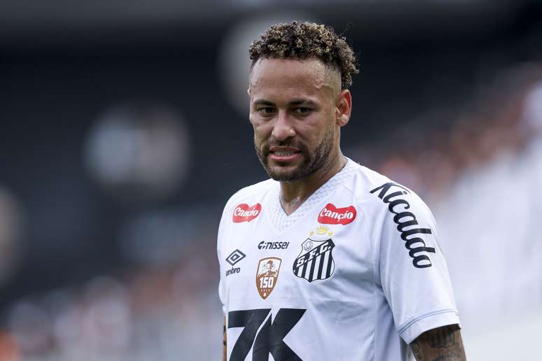 Neymar, atacante do Santos 