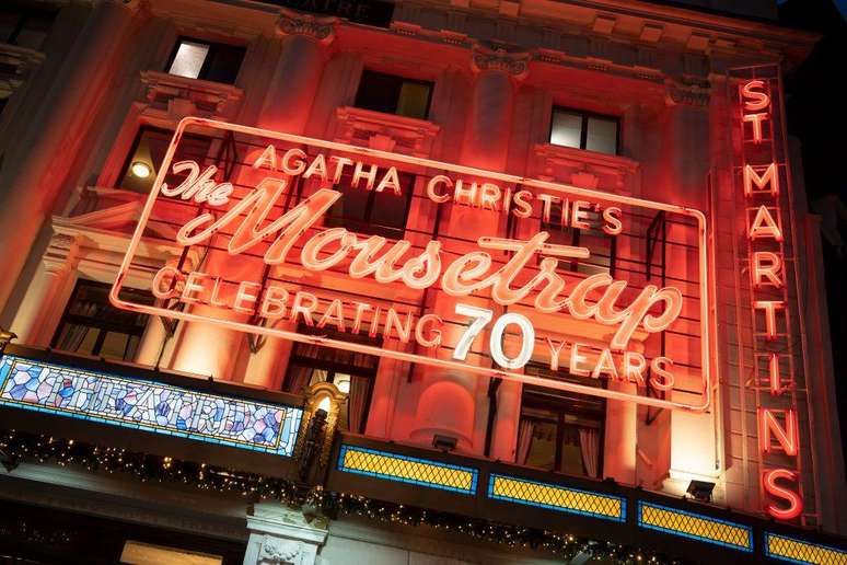 Em 2022, o St Martins Theatre celebrou 70 anos em cartaz no palco londrino com A Ratoeira (The Mousetrap), a c&eacute;lebre pe&ccedil;a policial de Agatha Christie