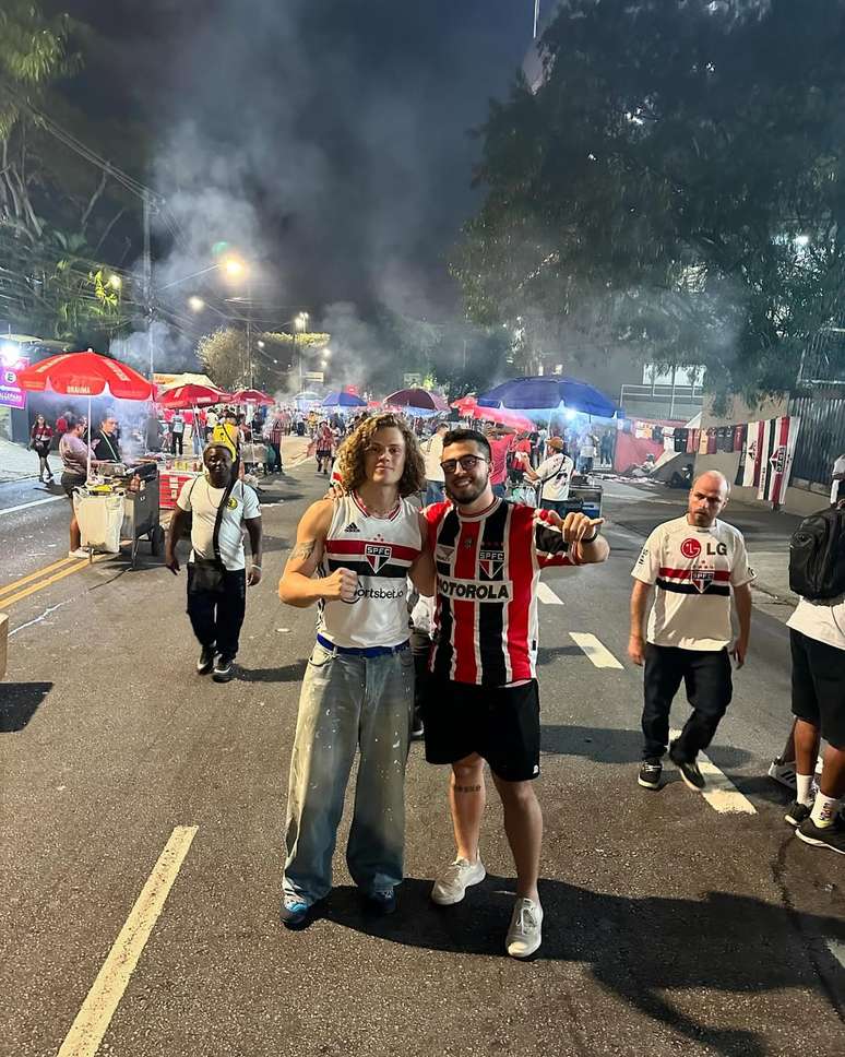 Lucas Braathen nos arredores do MorumBIS em 2024 