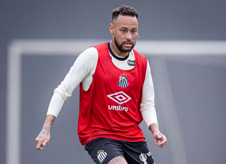 Neymar deve voltar na pr&oacute;xima partida do Santos &ndash;