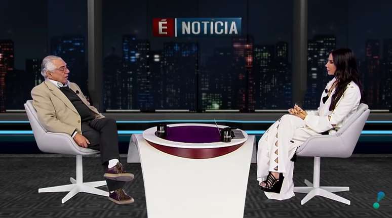 O professor titular da USP em entrevista a Amanda Klein na RedeTV!