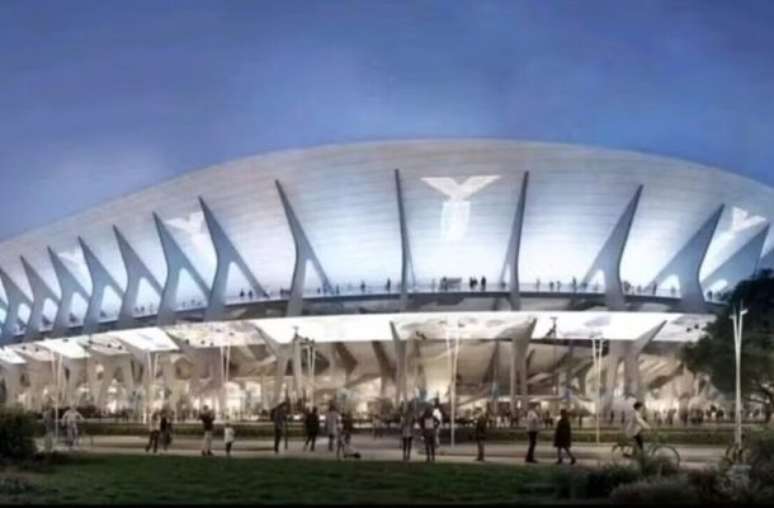 Reprodu&ccedil;&atilde;o - Legenda: Para viabilizar a obra, o clube estima um investimento de 380 milh&otilde;es de libras, (R$ 2,7 bilh&otilde;es)