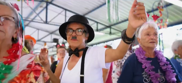 No RJ, bloco &eacute; todo pensado para o conforto do p&uacute;blico idoso