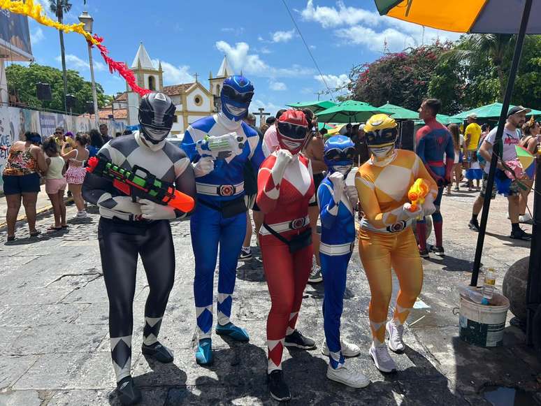 Victor Andrade, Isaque Lima, Denise Feitosa, Arthur Levi, Yasmin Vaz