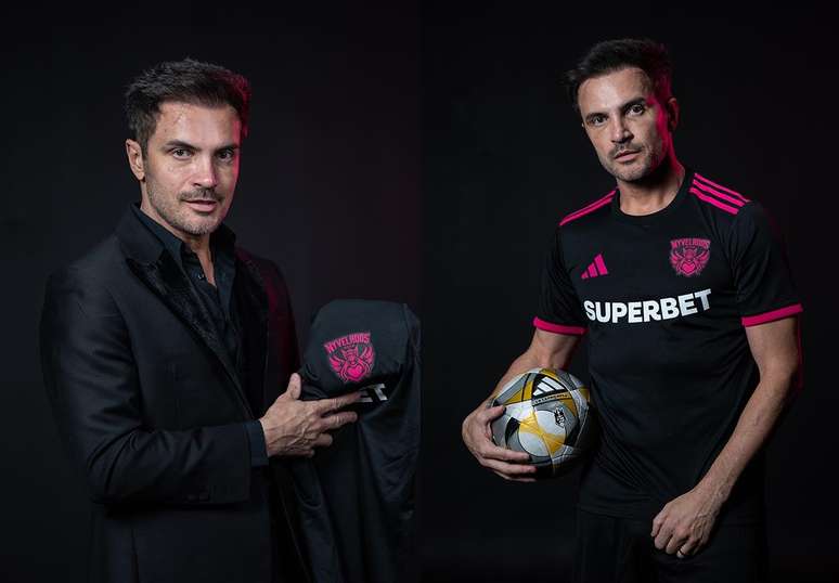 Falc&atilde;o &eacute; o novo presidente do Nyvelados na Kings League &ndash; Fotos: Divulga&ccedil;&atilde;o / Yuri Gomes