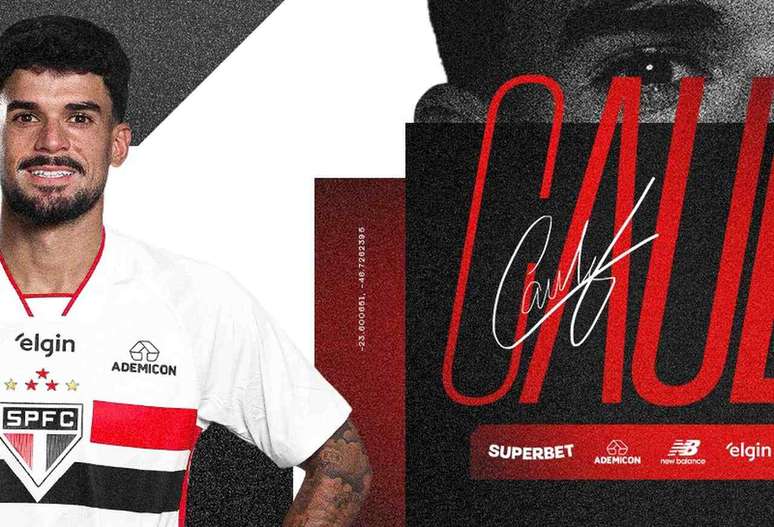 S&atilde;o Paulo anuncia a contrata&ccedil;&atilde;o de Cauly &ndash;