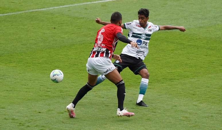 Coritiba x S&atilde;o Paulo em 2020 