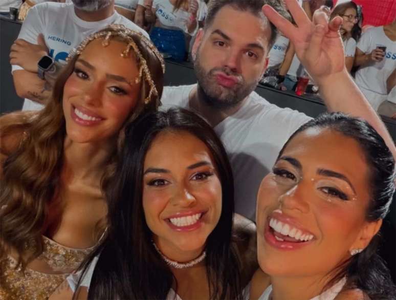 Bruna curtindo o Carnaval no Rio &ndash;