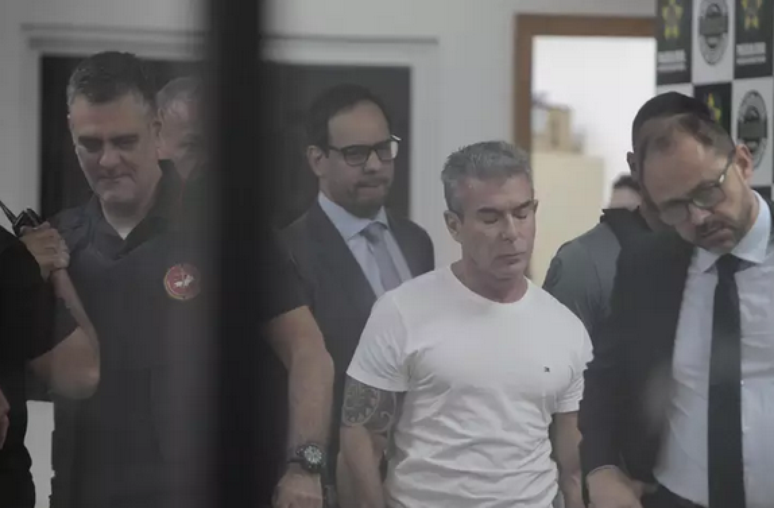 Rog&eacute;rio de Andrade est&aacute; preso, imagem de arquivo