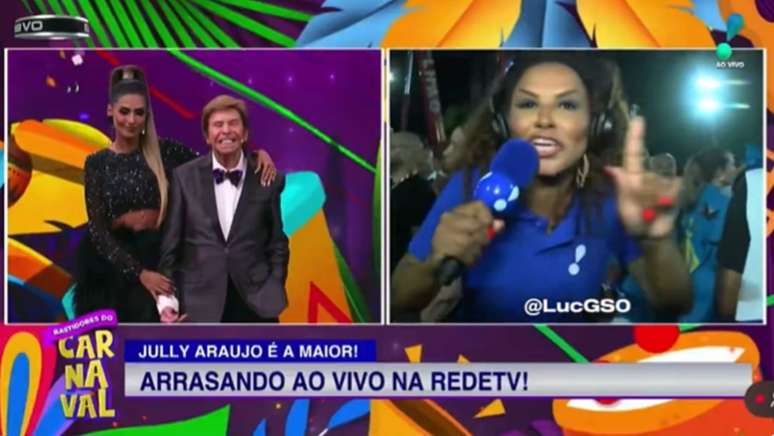 'Chupa Globo': Rede TV! cutuca emissora depois de entrevistar Virginia