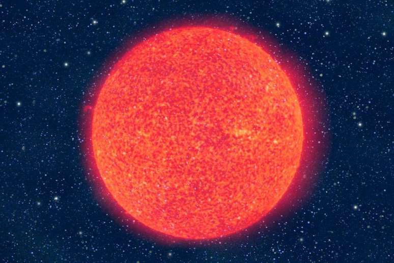 Em cerca de cinco bilh&otilde;es de anos, o Sol se transformar&aacute; em uma estrela gigante vermelha como esta