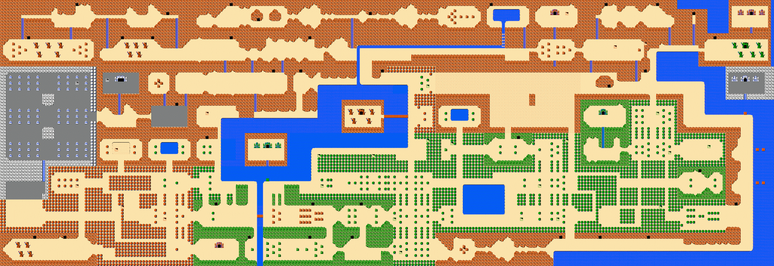 Caderno ao lado para desenhar o mapa de Zelda era obrigat&oacute;rio