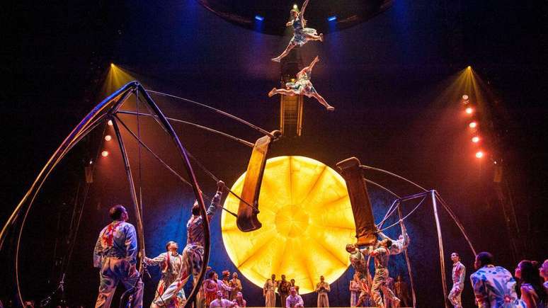 Hollywood se encantou com os espet&aacute;culos do Cirque du Soleil