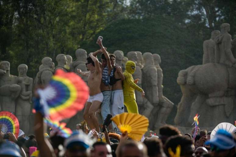 Hit Jetski, de Pedro Sampaio, foi repetido diversas vezes ao longo da tarde no Ibirapuera