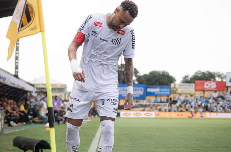 Neymar lamentou elimina&ccedil;&atilde;o do Santos no Paulist&atilde;o &ndash;