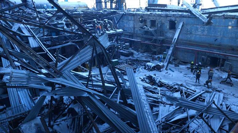 A R&uacute;ssia realizou ataques coordenados e eficazes contra a rede de energia e aquecimento da Ucr&acirc;nia