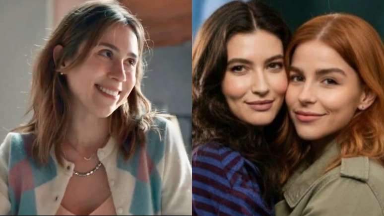 ట్రెస్ గ్రాస్ (పునరుత్పత్తి/టీవీ గ్లోబో) నుండి లూసెలియా (డాఫ్నే బోజాస్కి), లోరెనా (అలానిస్ గిల్లెన్) మరియు జుక్విన్హా (గాబ్రియేలా మెద్వెడోవ్స్కీ)