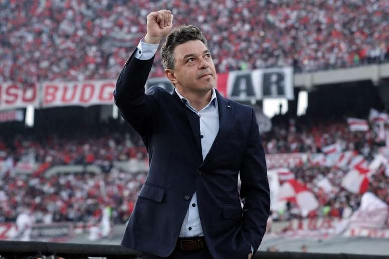 Alvo do Vasco, Marcelo Gallardo se consolidou como treinador mais vitorioso da hist&oacute;ria do River Plate ainda em sua primeira passagem &ndash;