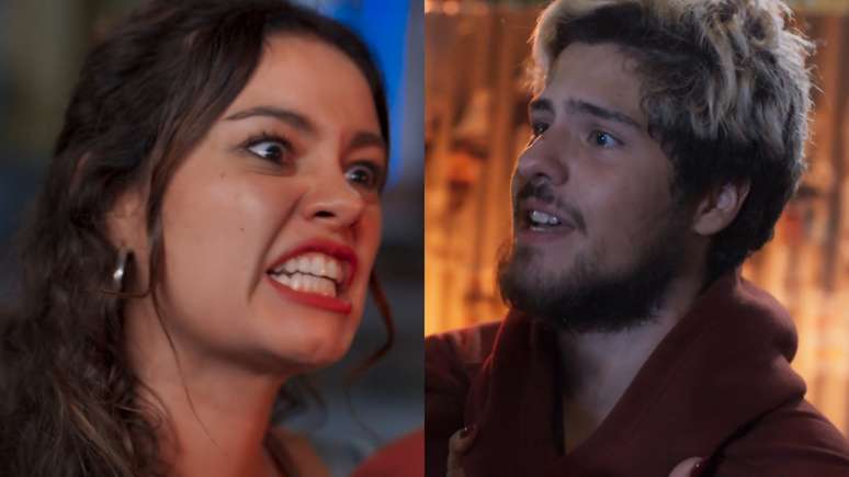 Três Graças (పునరుత్పత్తి/TV గ్లోబో) నుండి గెర్లూస్ (సోఫీ షార్లెట్) మరియు రౌల్ (పౌలో మెండిస్)