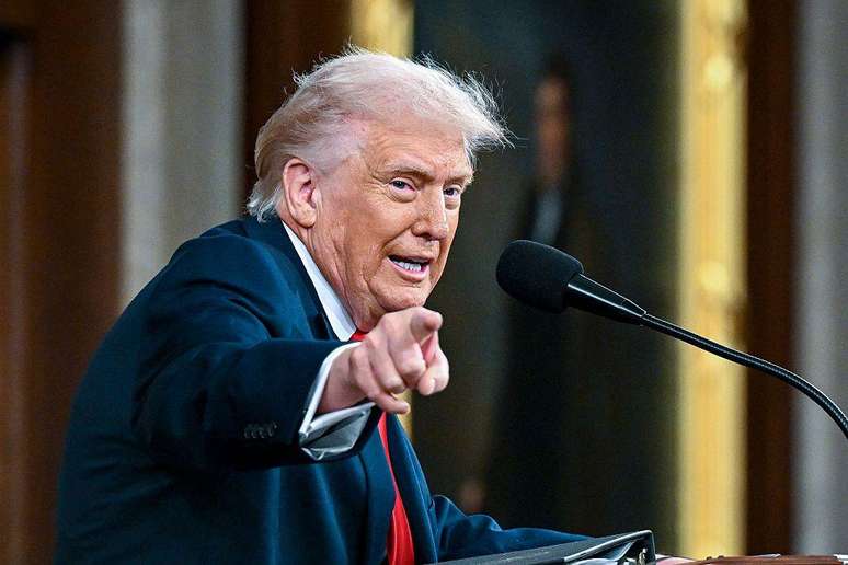 Trump diz ter conduzido uma 'virada hist&oacute;rica' no primeiro ano de volta ao cargo