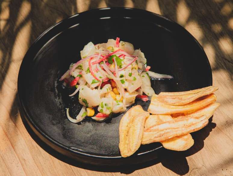 Ceviche de til&aacute;pia