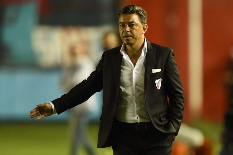 Marcelo Gallardo, treinador do River Plate 