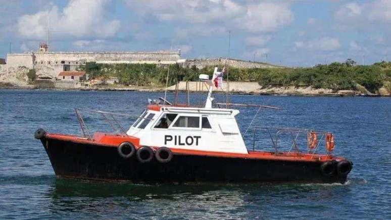 Embarca&ccedil;&atilde;o da Guarda Costeira de Cuba