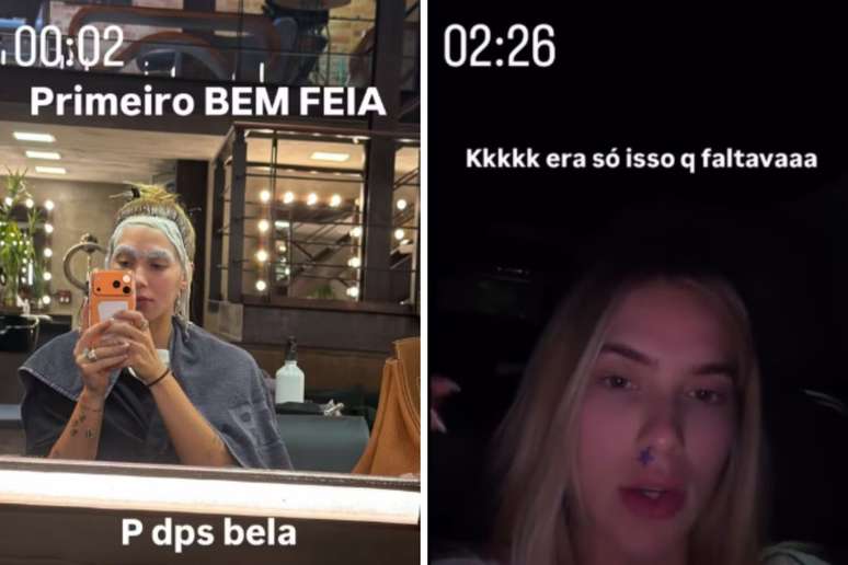 Virginia faz cabelo de madrugada e enfrenta problemas com carro