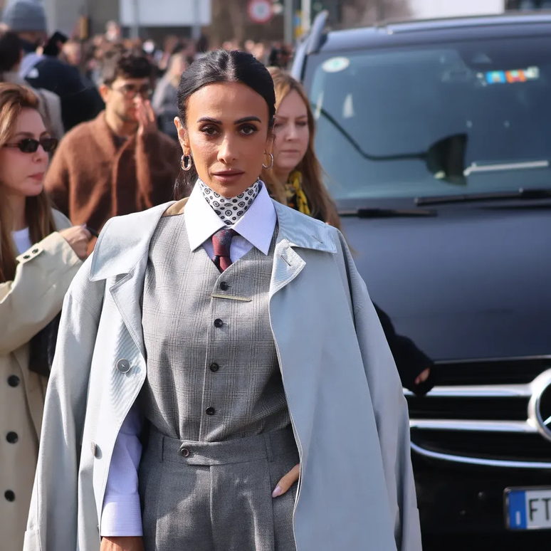 Silvia Braz &eacute; uma das brasileira na Semana de Moda de Mil&atilde;o 